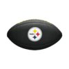 Wilson NFL Pittsburgh Steelers Logo Mini Football schwarz